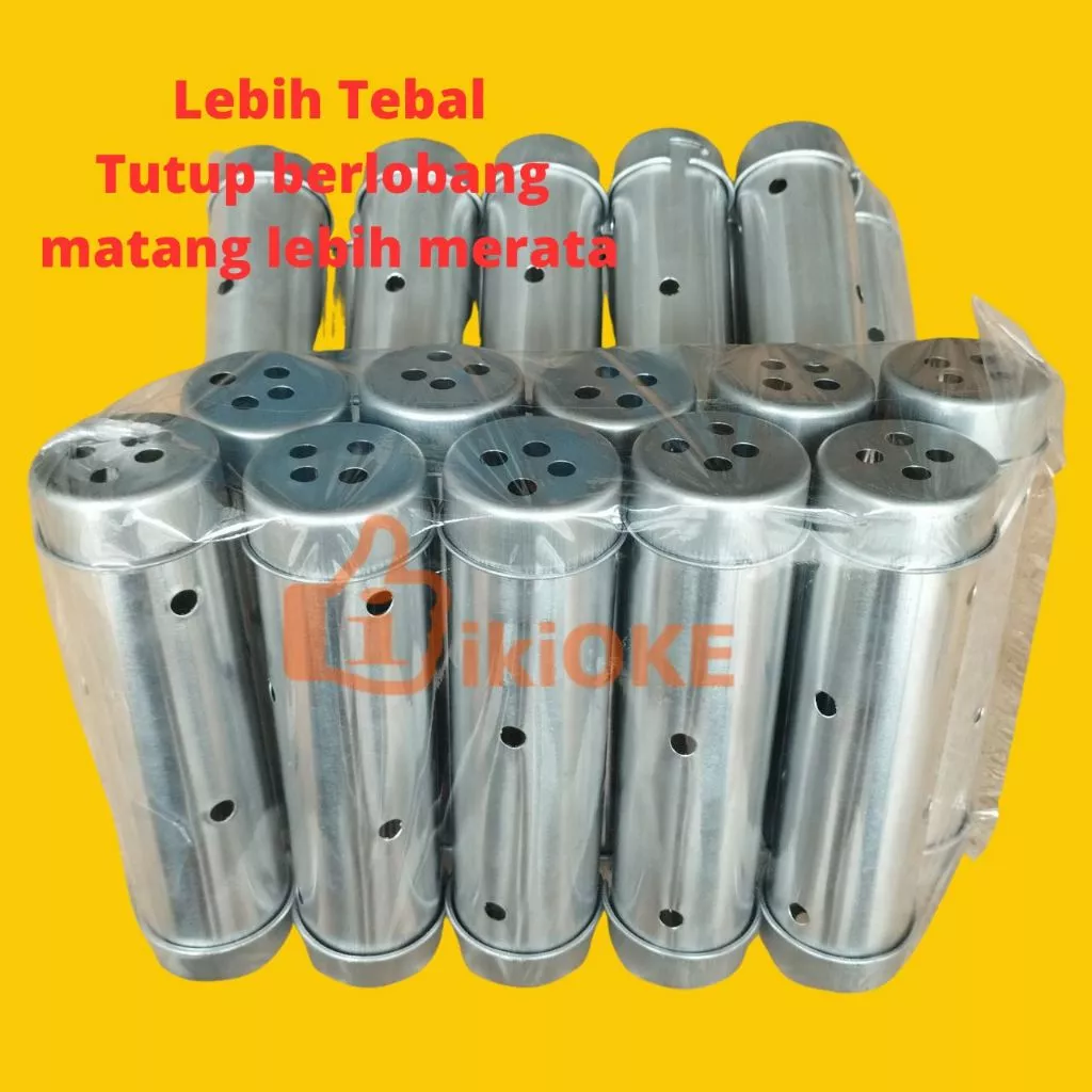 Cetakan Lontong Jumbo 5cm x 20cm logo