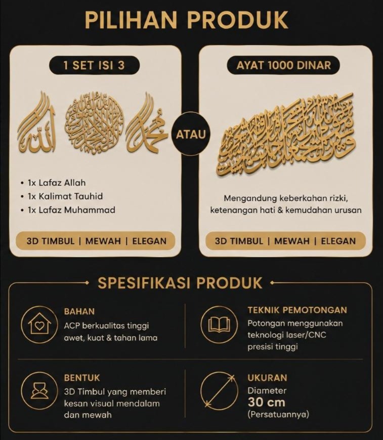 Premium Kaligrafi - Promo 149k