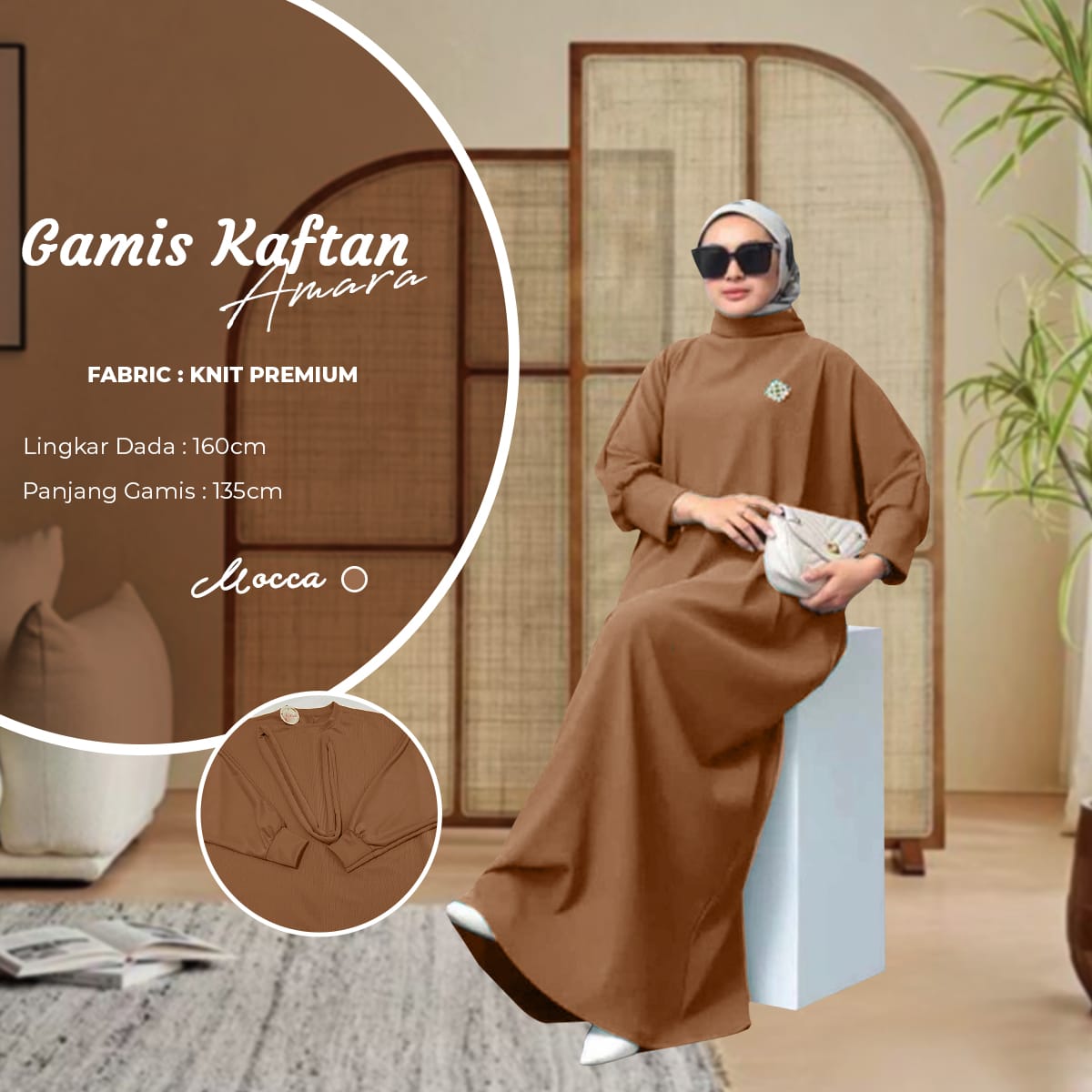 Gamis Kaftan Knit