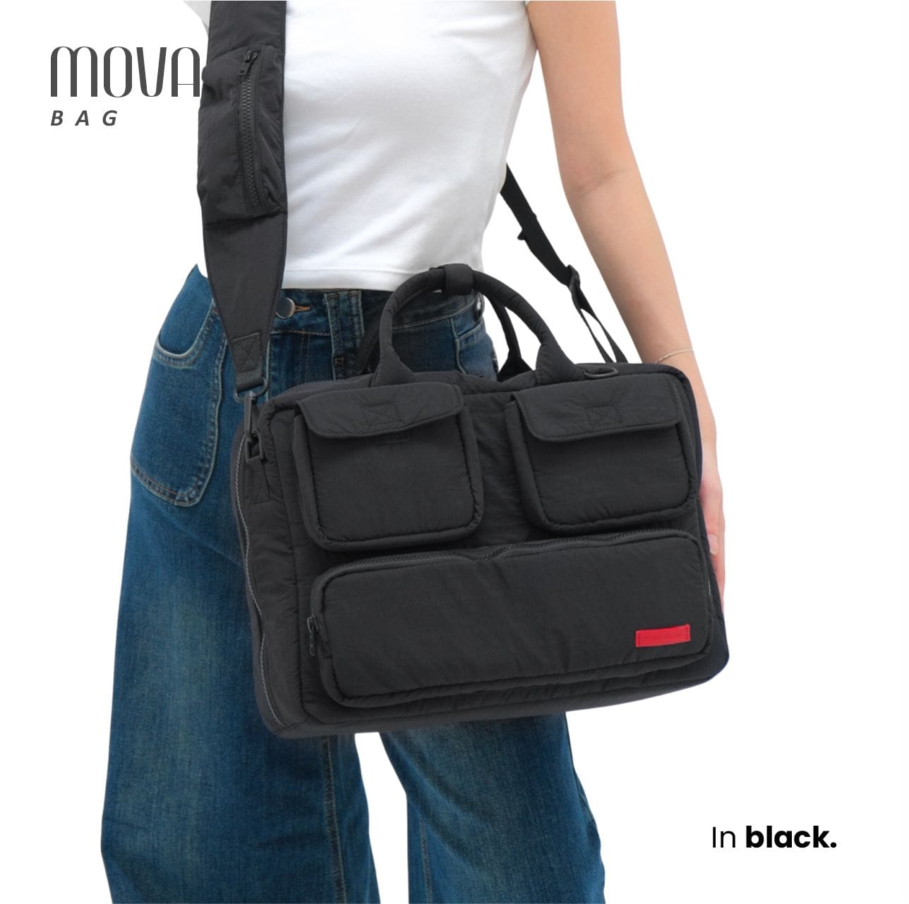 Mova Bag logo