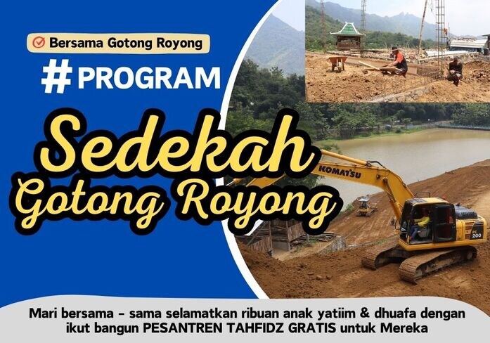 DONASI PEMBANGUNAN PONDOK TAHFIDZ GRATIS UNTUK YATIM & DHUAFA RZHNB7 logo