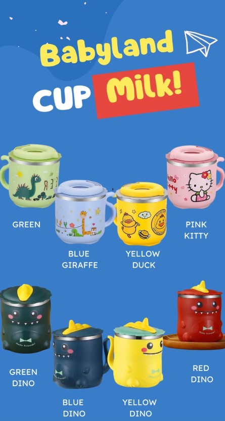 Cup MIlk Stainless Steel ⚡ logo