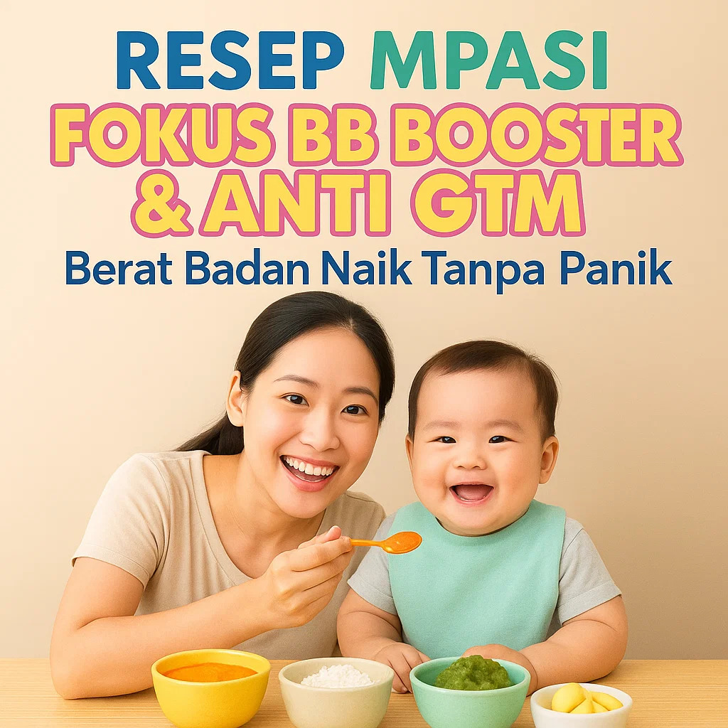 Resep MPASI Lengkap BB Booster & Anti GTM logo