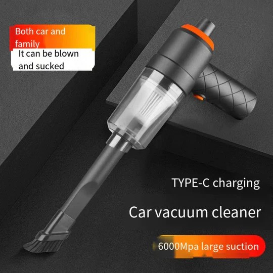 Vacum Cleaner Portable Mini 2In1 Penghisap Penyedot Pembersih Kotoran Debu Lantai Mobil Kasur