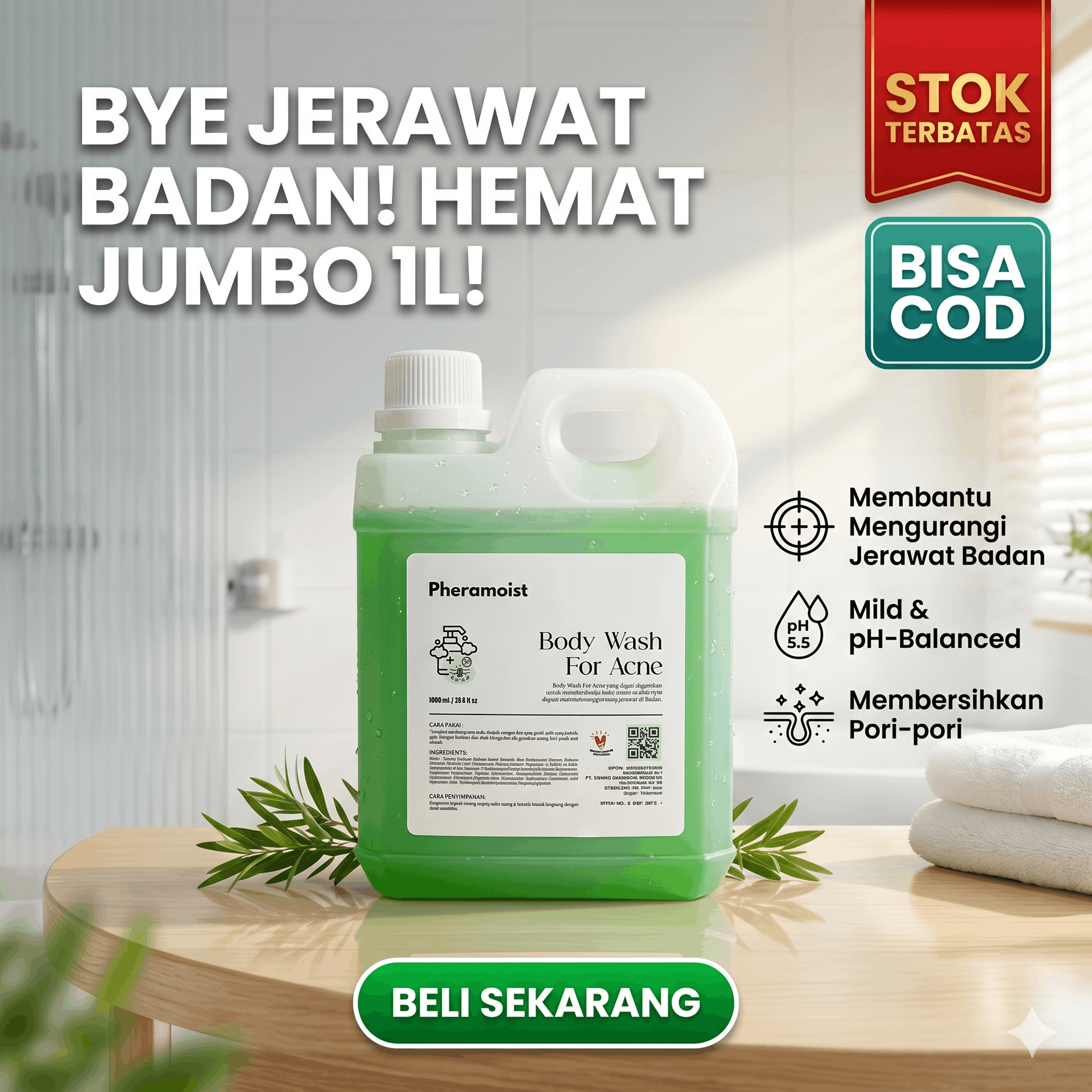 Bodywash Refill 1 Liter