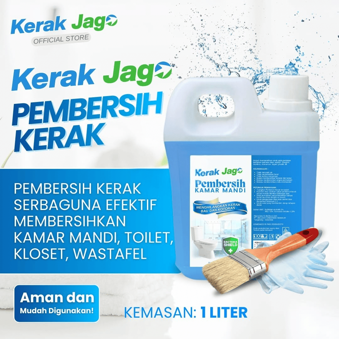 Toilet Cleaner Pembersih Kerak Kamar Mandi isi 1000 ml logo