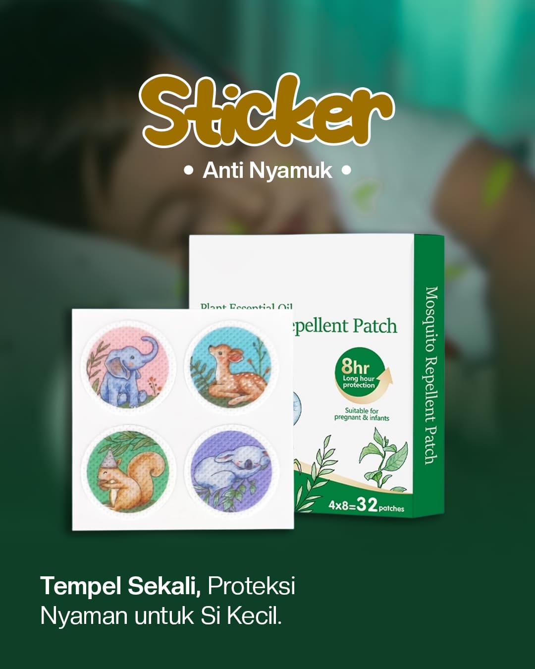 Sticker Anti Nyamuk logo