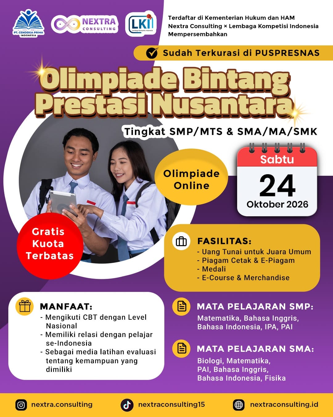 OLIMPIADE BINTANG PRESTASI NUSANTARA logo