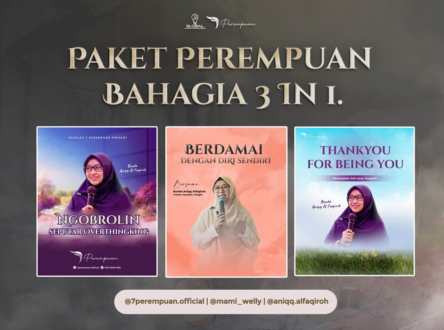 Paket Bahagia 3 in 1 Bunda Aniqq Alfaqirah logo