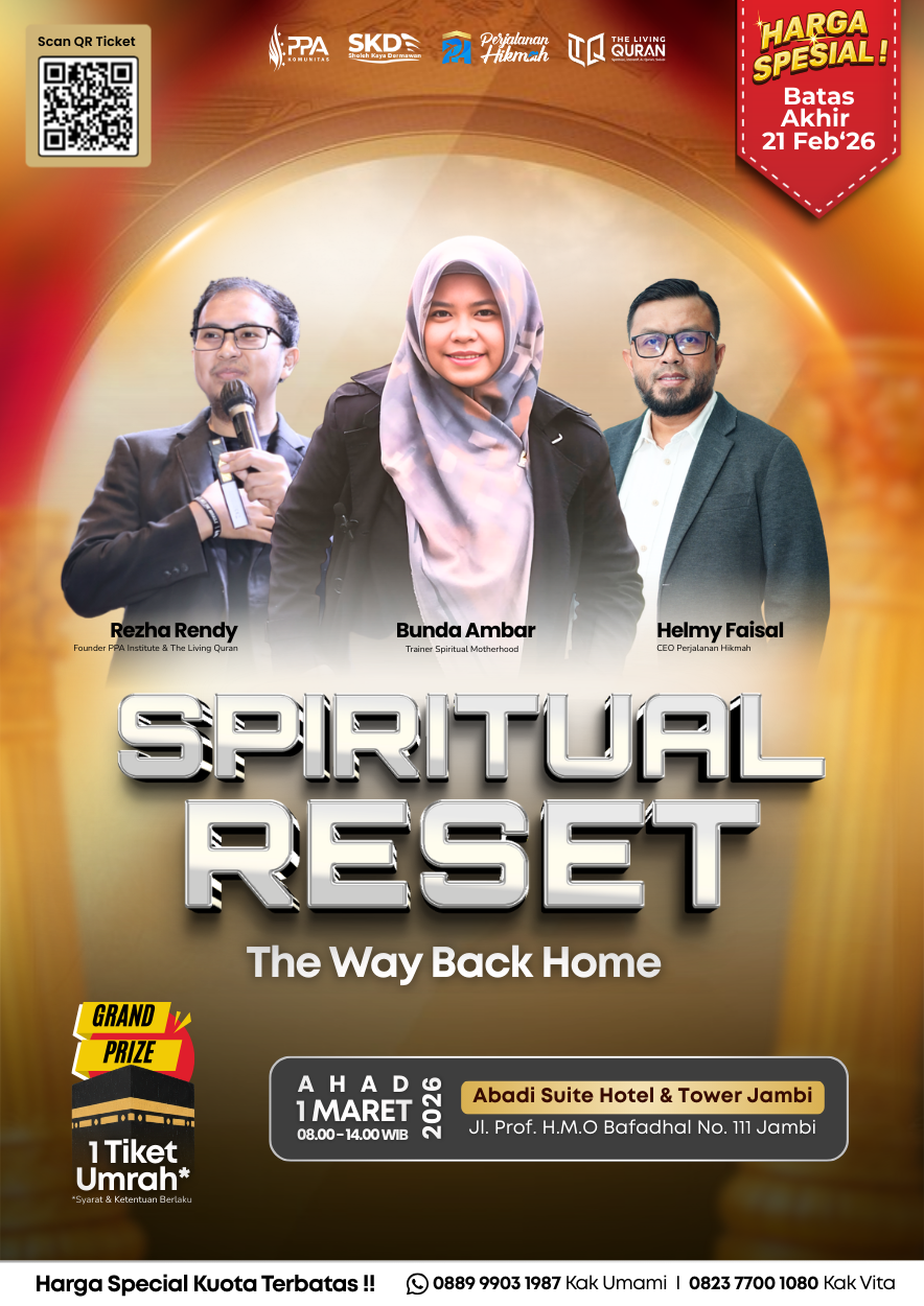 KAJIAN SPIRITUAL RESET ( The Way Back Home ) logo