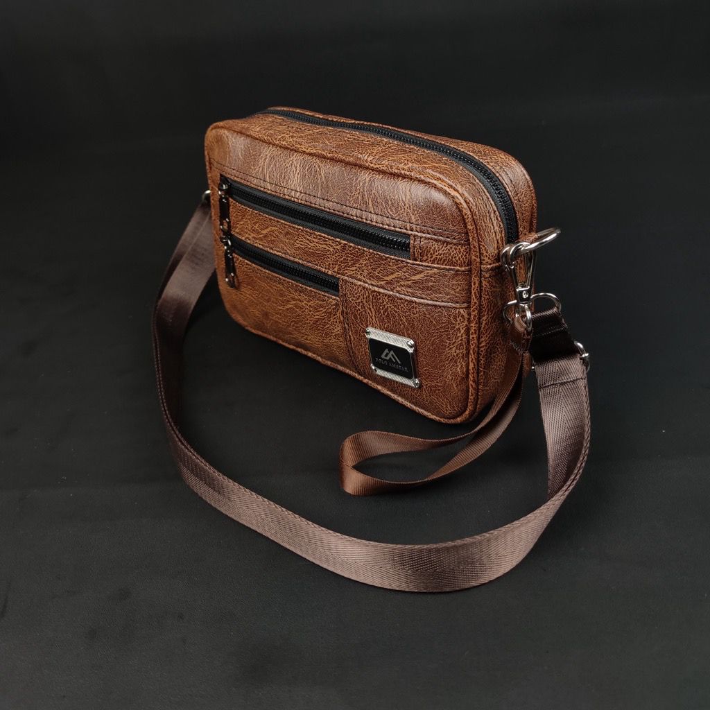 Tas Kulit Bonus Topi Kulit