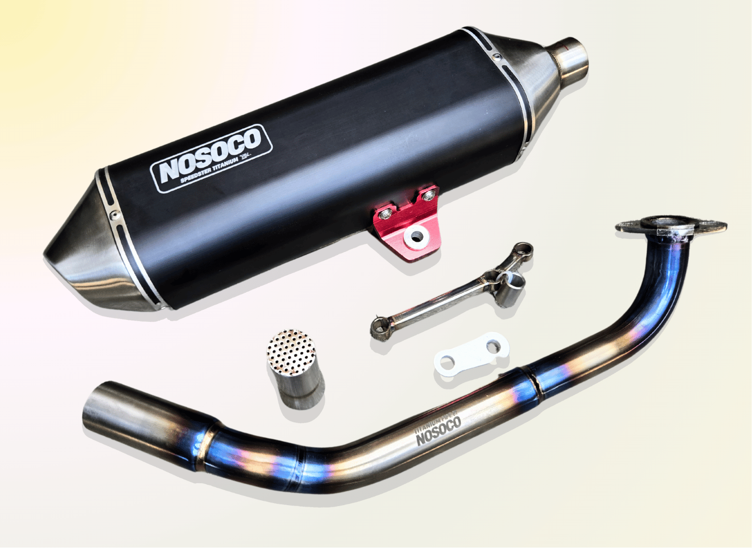 Nosoco Speedster Titanium Exhaust (Knalpot) logo
