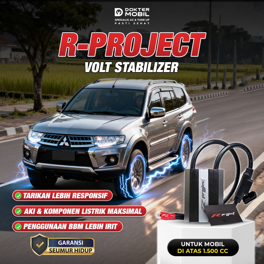 R PROJECT VOLT STABILIZER logo