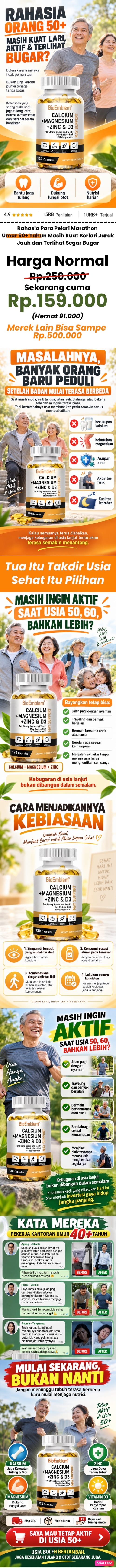 SF2 - Suplemen Calsium Magnesium