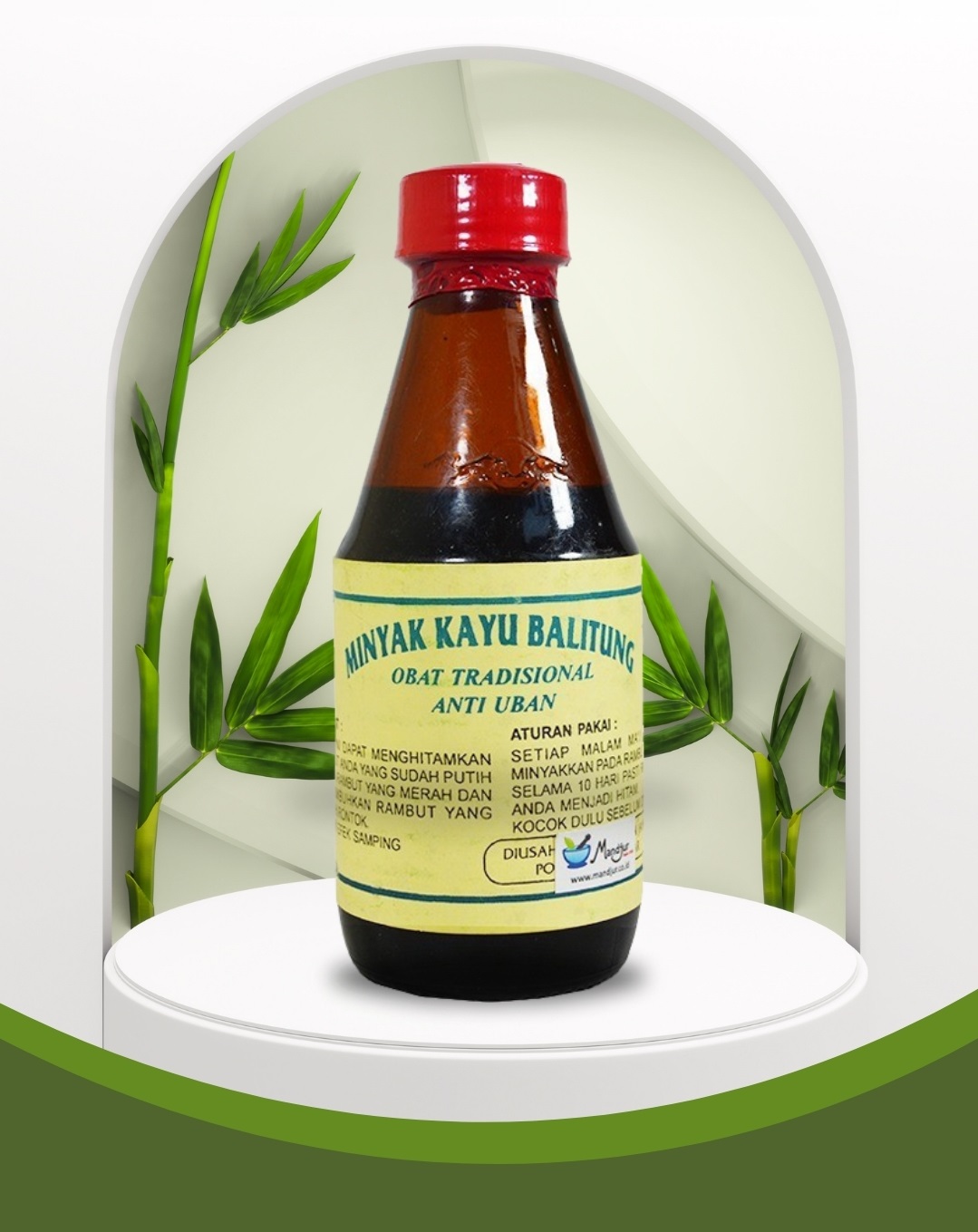 Balitung Minyak Bottle logo