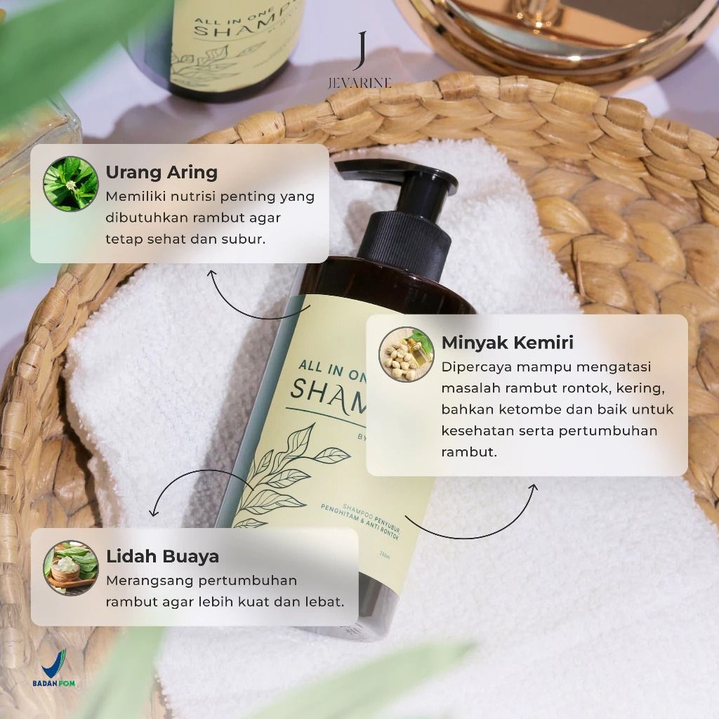 Paket Bundling Shampoo All In One + Hair Serum