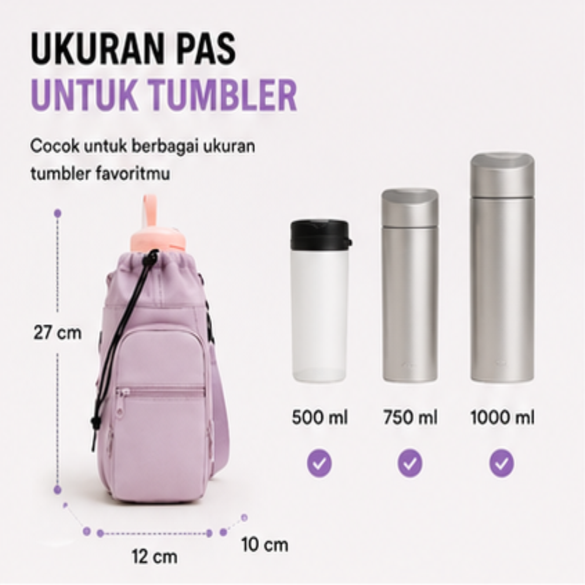 Travel Tumbler Bag
