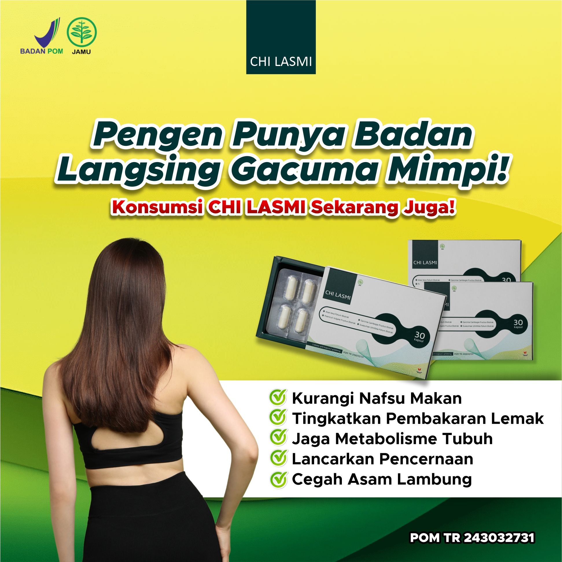 Lasmi Bundling Kapsul dan Teh - FBE