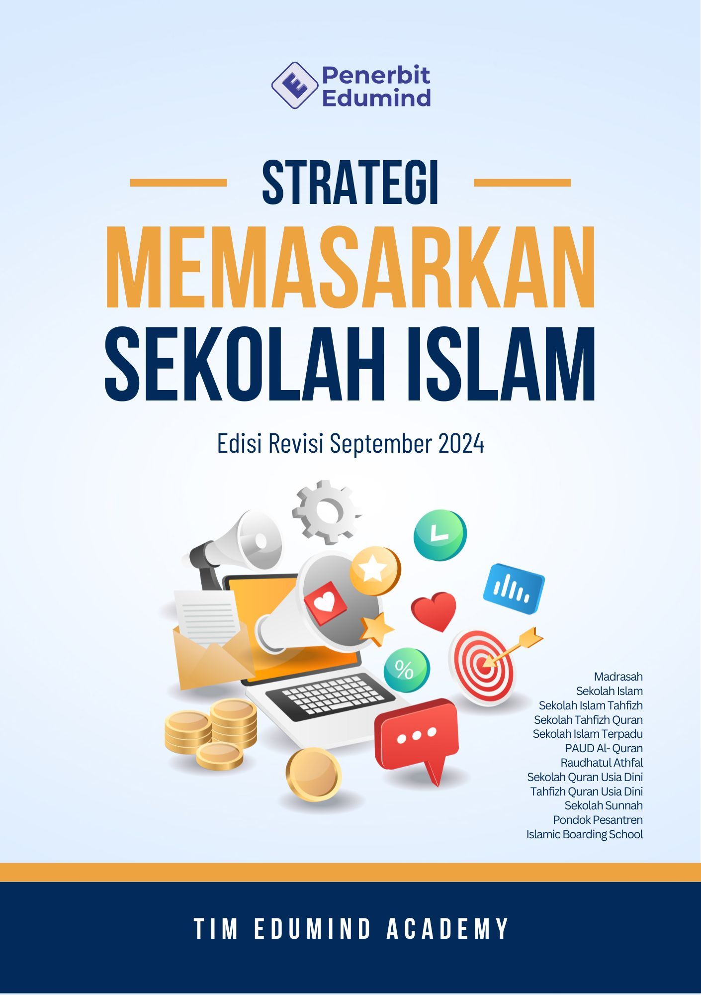 Buku PPDB (Strategi Memasarkan Sekolah Islam) - [o] logo