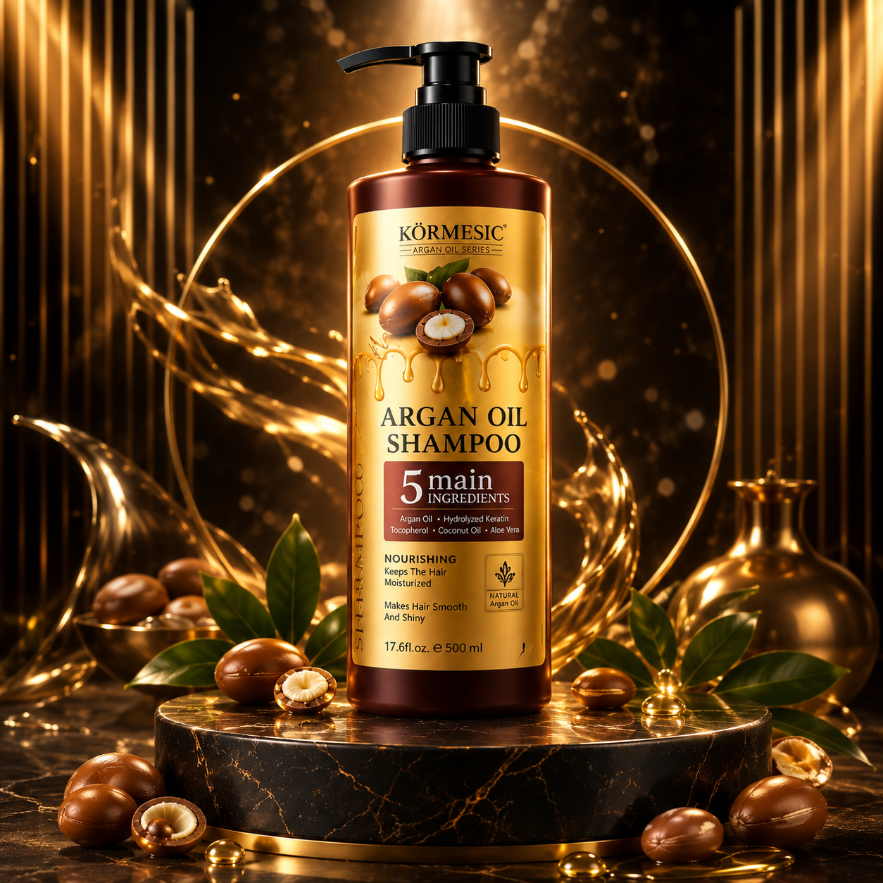 Arganella Luxury Shampoo BPOM HR62-5 Bs logo