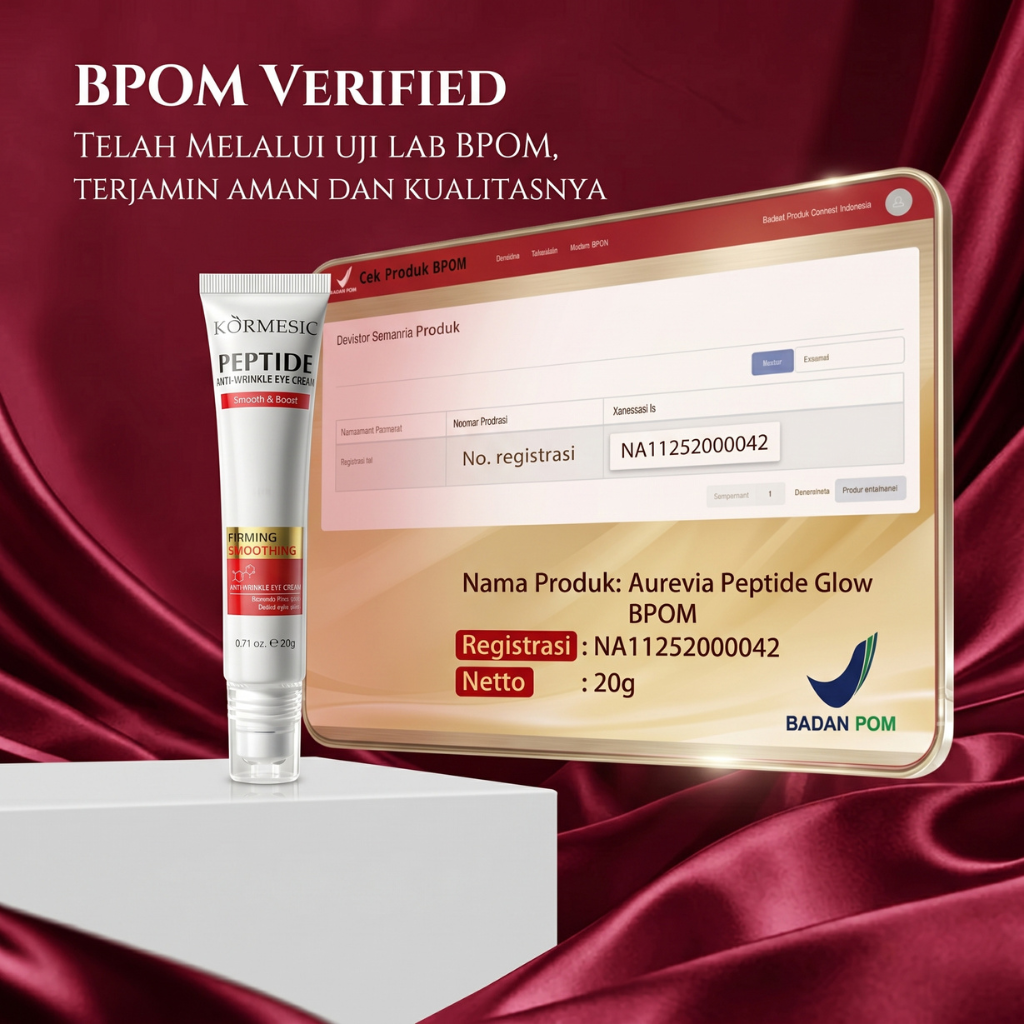 Aurevia Peptide Glow BPOM DD62-73