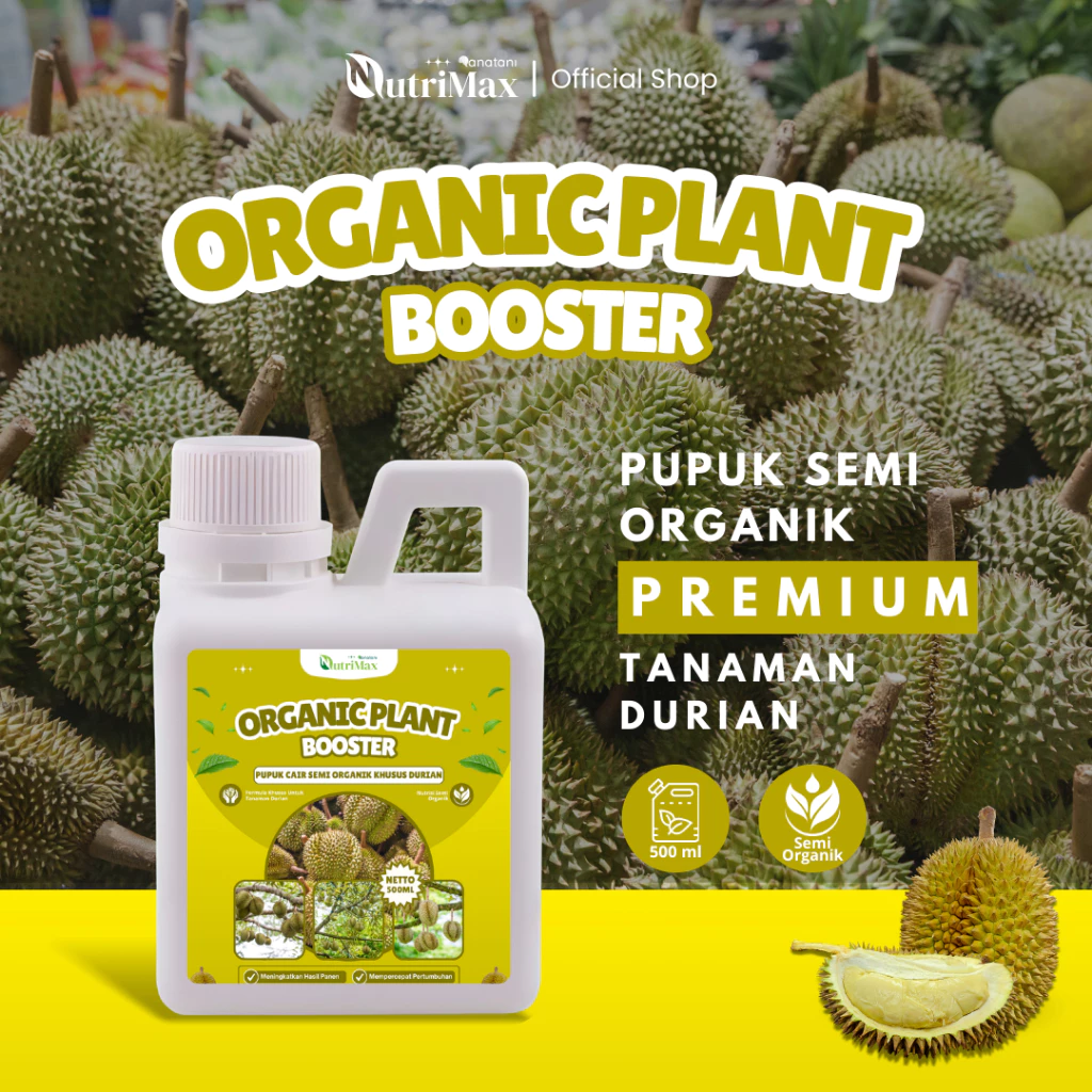 ORGANIC PLANT BOOSTER DURIAN 500 ML - X1 LD logo