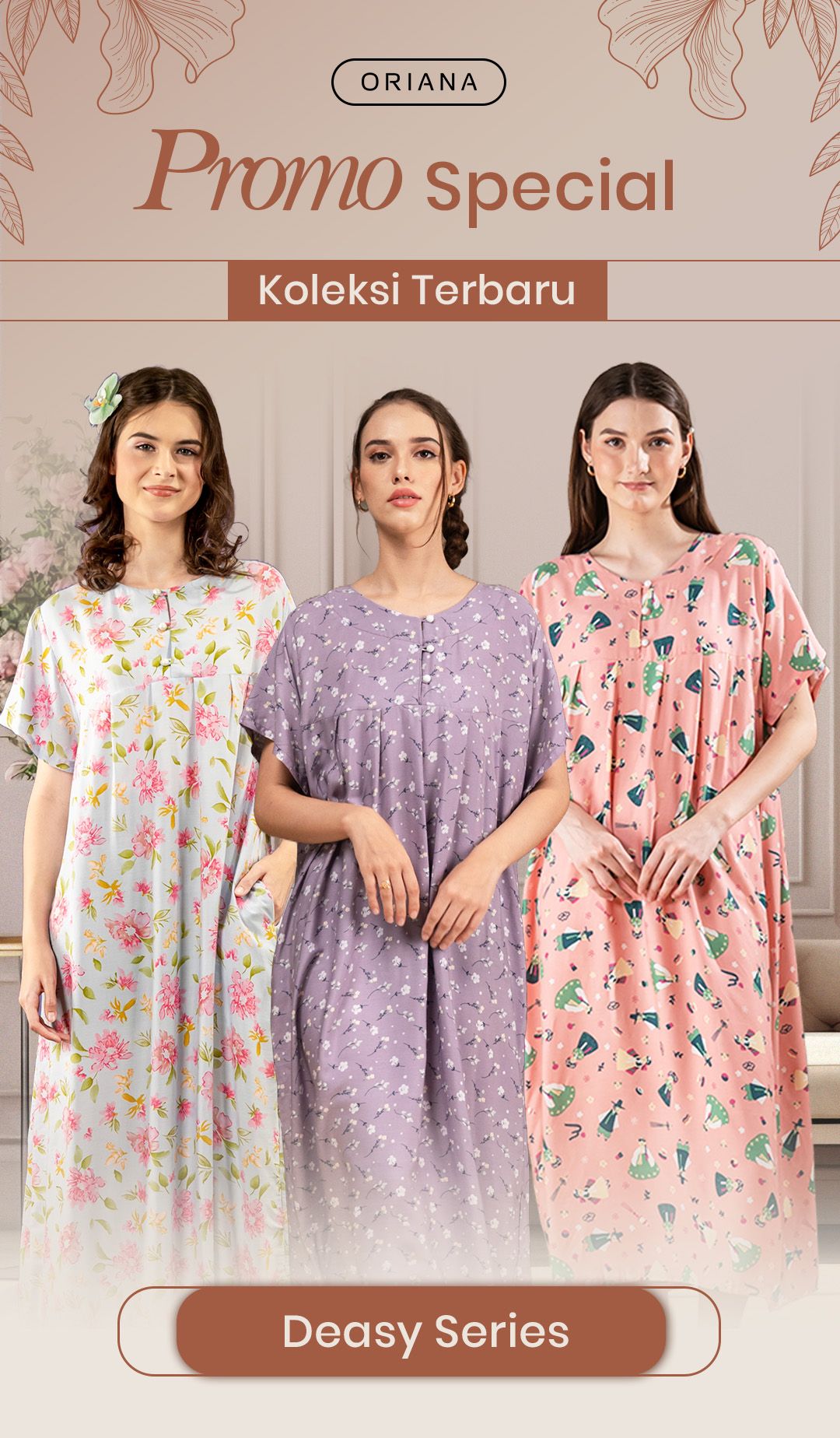 # FADS - Homewear Maxi Deasy Keily Ilana Xavia (209- 2 Piece)-ASC logo