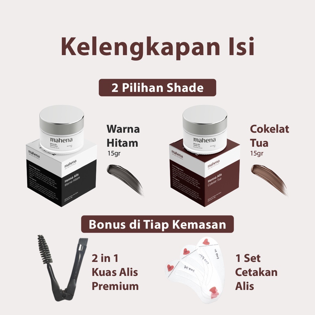 Mahena Henna Alis Premium (Beli 1 Gratis 1)💰 logo