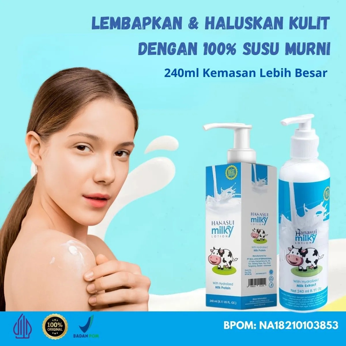 Gluta Milky Glow BPOM US BL77