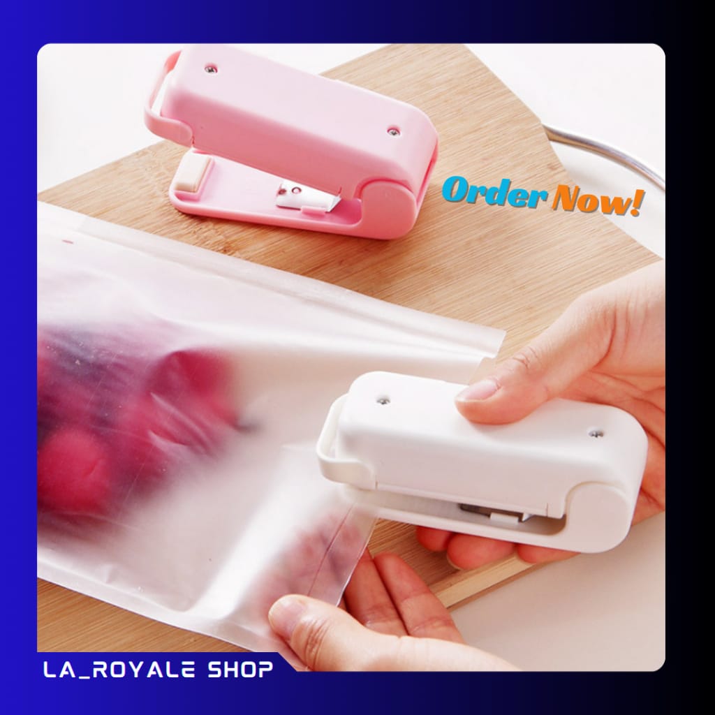 HAND SEALER MINI / ALAT PRESS PEREKAT PLASTIK, BELI 1 GRATIS 1 ✨ logo