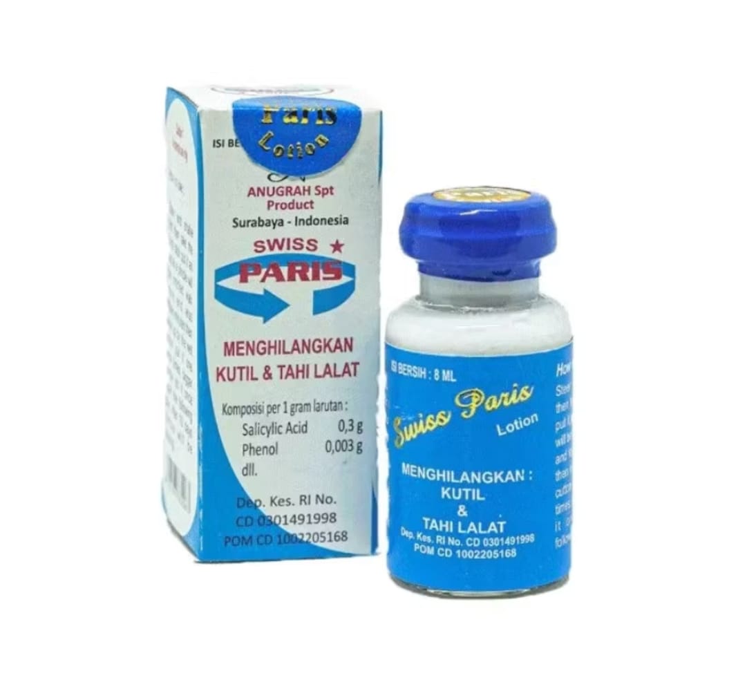 LOTION SWISS PARIS PENGHILANG TAI LALAT GMN logo