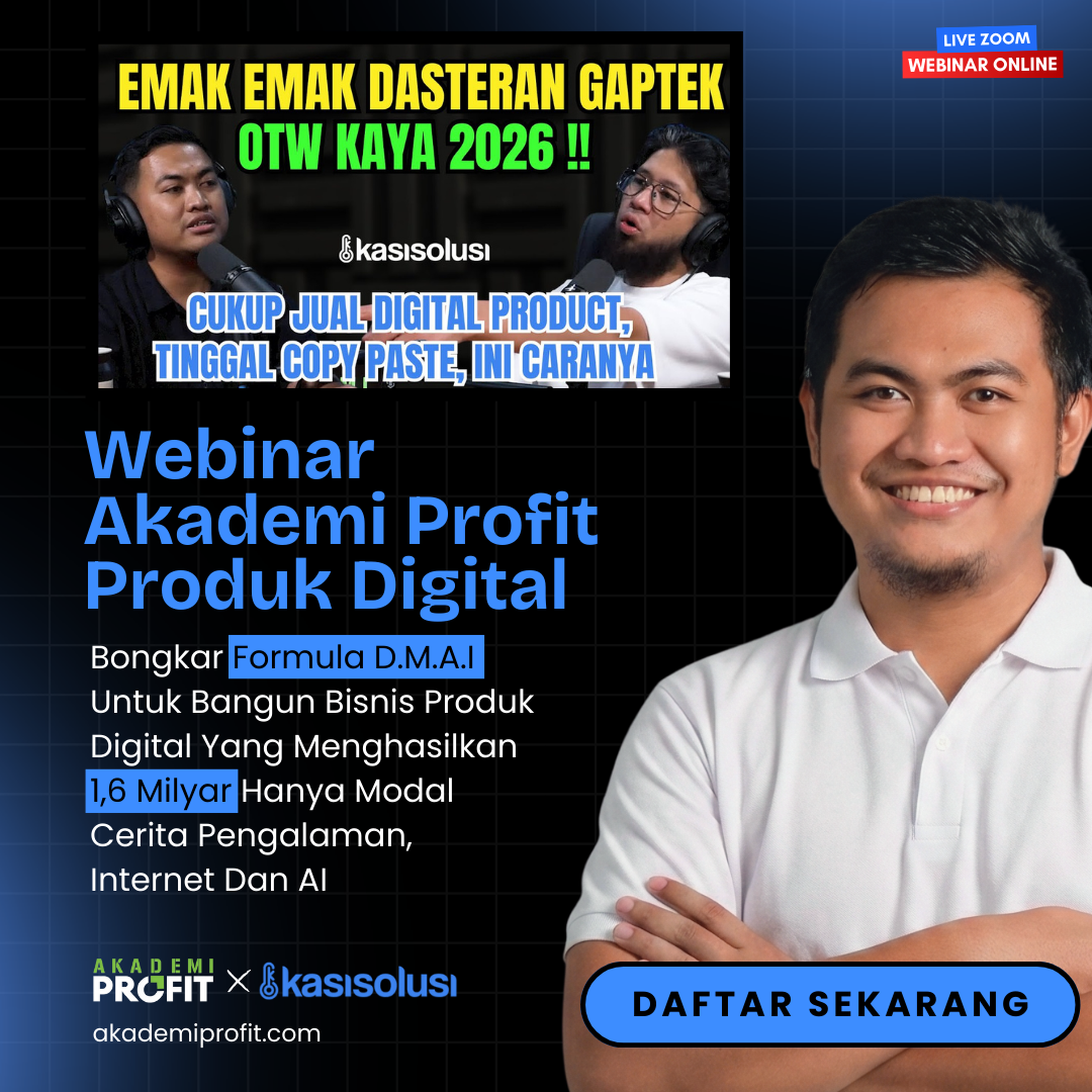 Akademi Profit x Kasi Solusi | Zoom Mini Course logo