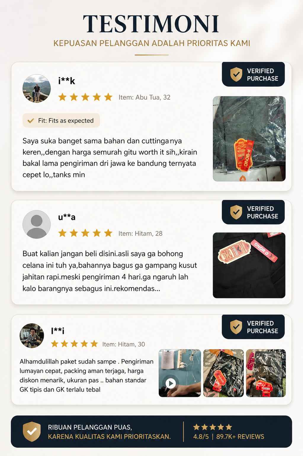Ketahanan Produk