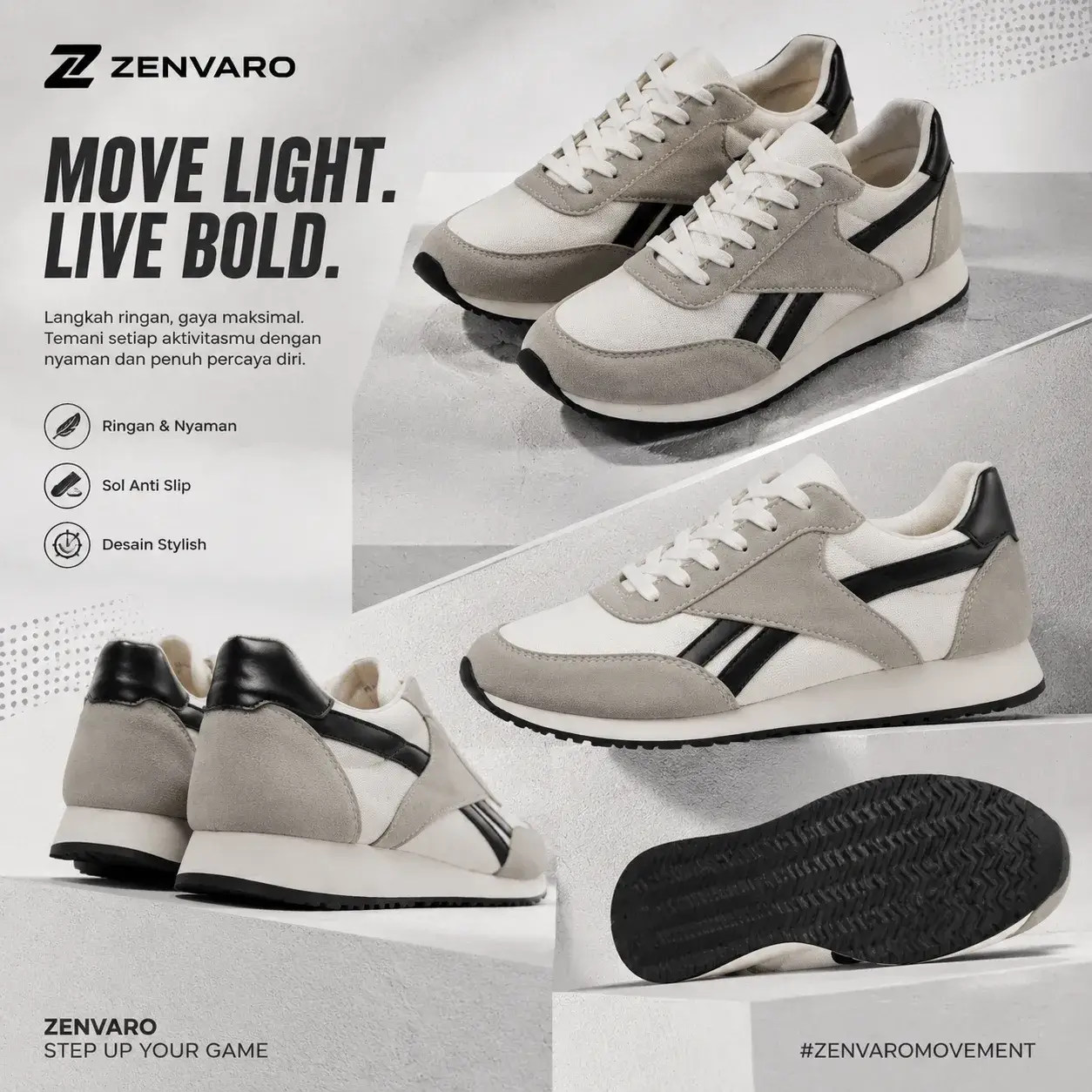 Sepatu Pria Zenvaro