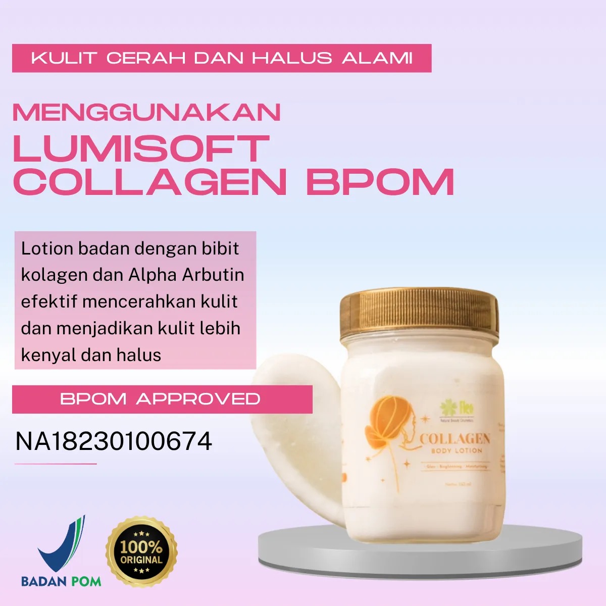 LumiSoft Collagen BPOM MR77-ER166