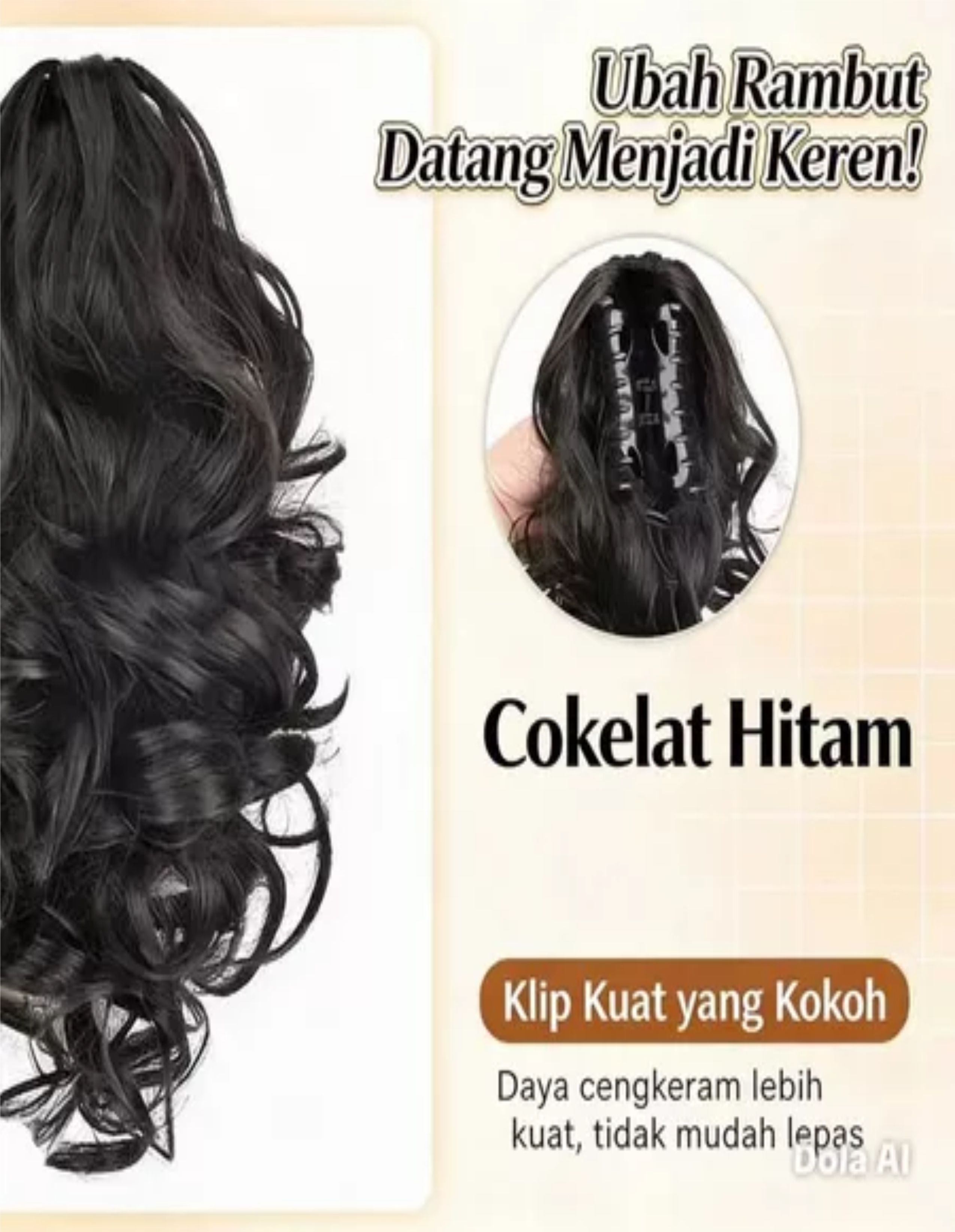 AC098-Wig Ponytail Clip 5