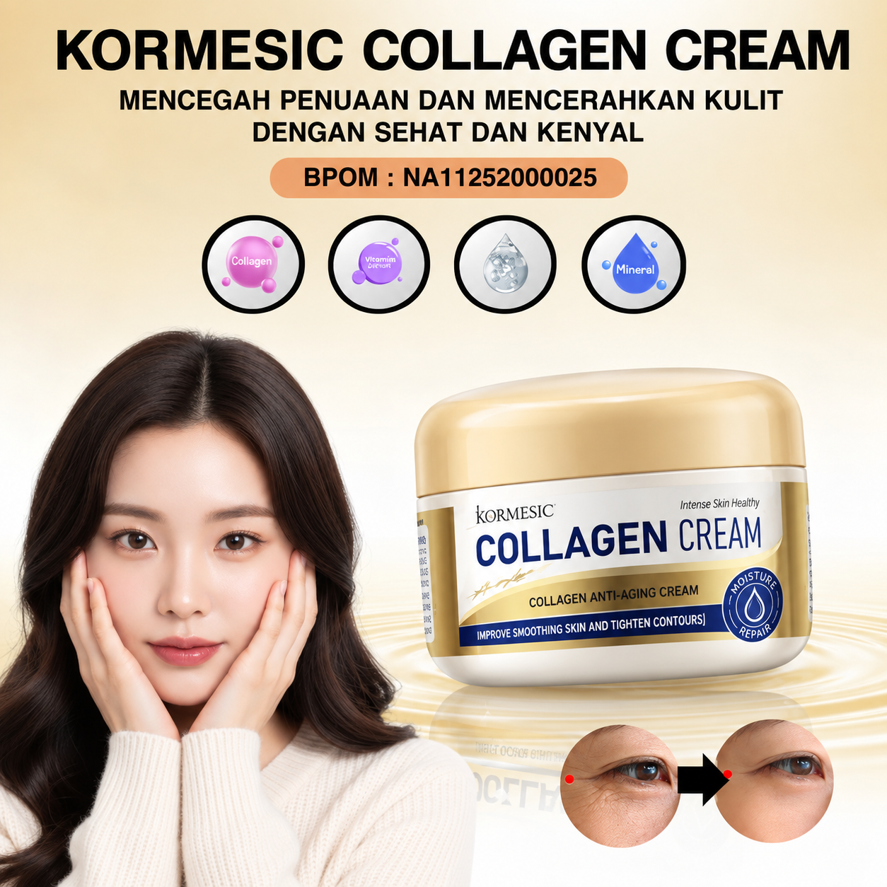Kormesic Collagen Cream F-G1 logo