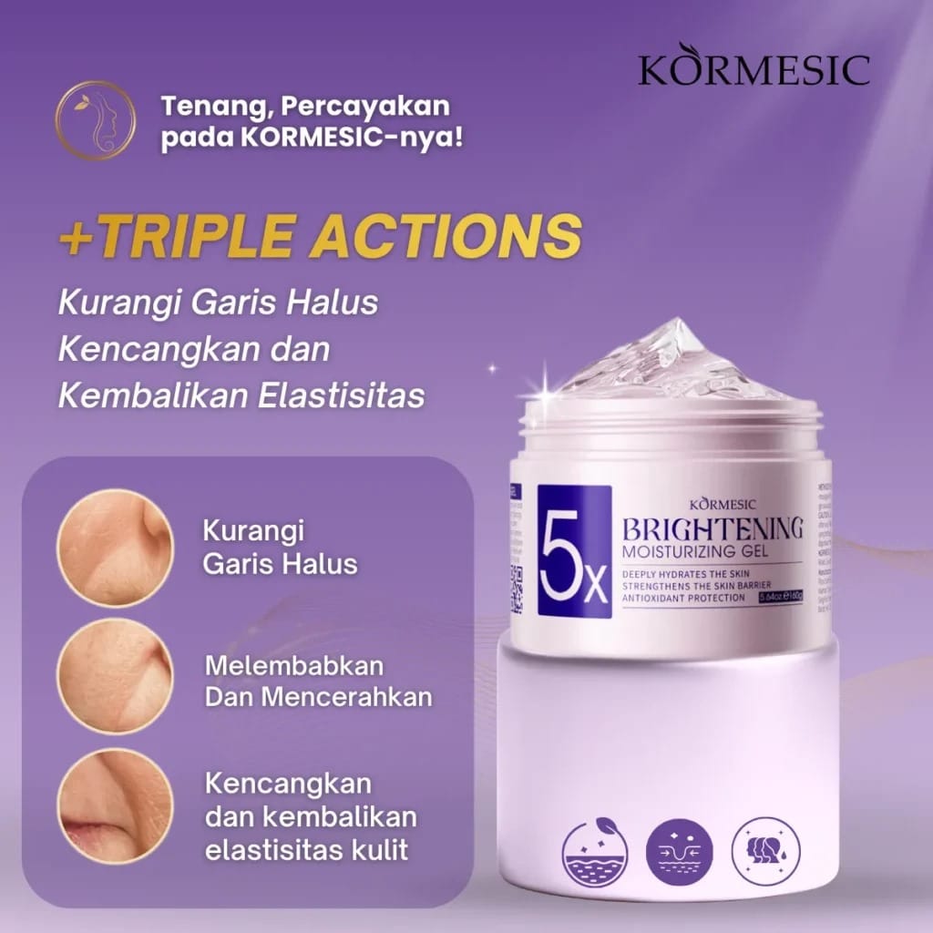 Kormesic 5X Active Brightening Cream BPOM BL62-13