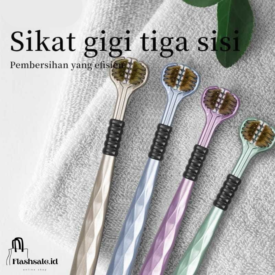 Ultra-Soft 3-Sided Toothbrushes
