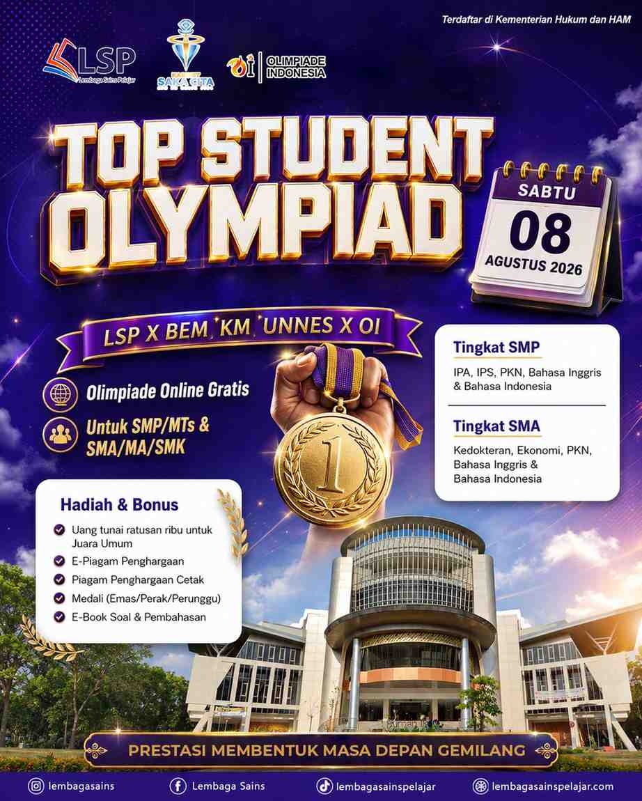 TOP STUDENT OLYMPIAD 2026 (LSP) logo