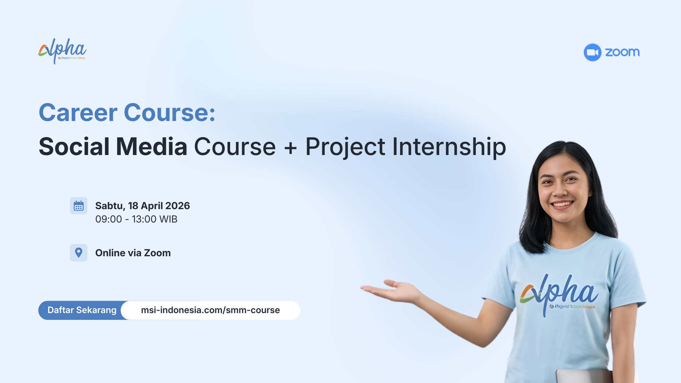 Social Media Marketing Career Course logo