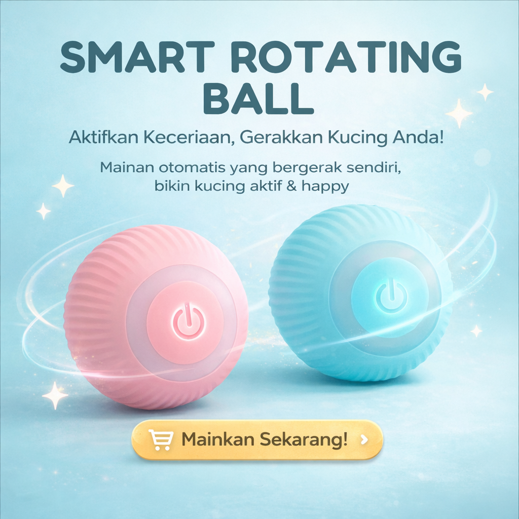 Smart Rotating Ball For Pet / Mainan Bola KucingSmart Rotating Ball For Pet / Mainan Bola Kucing logo