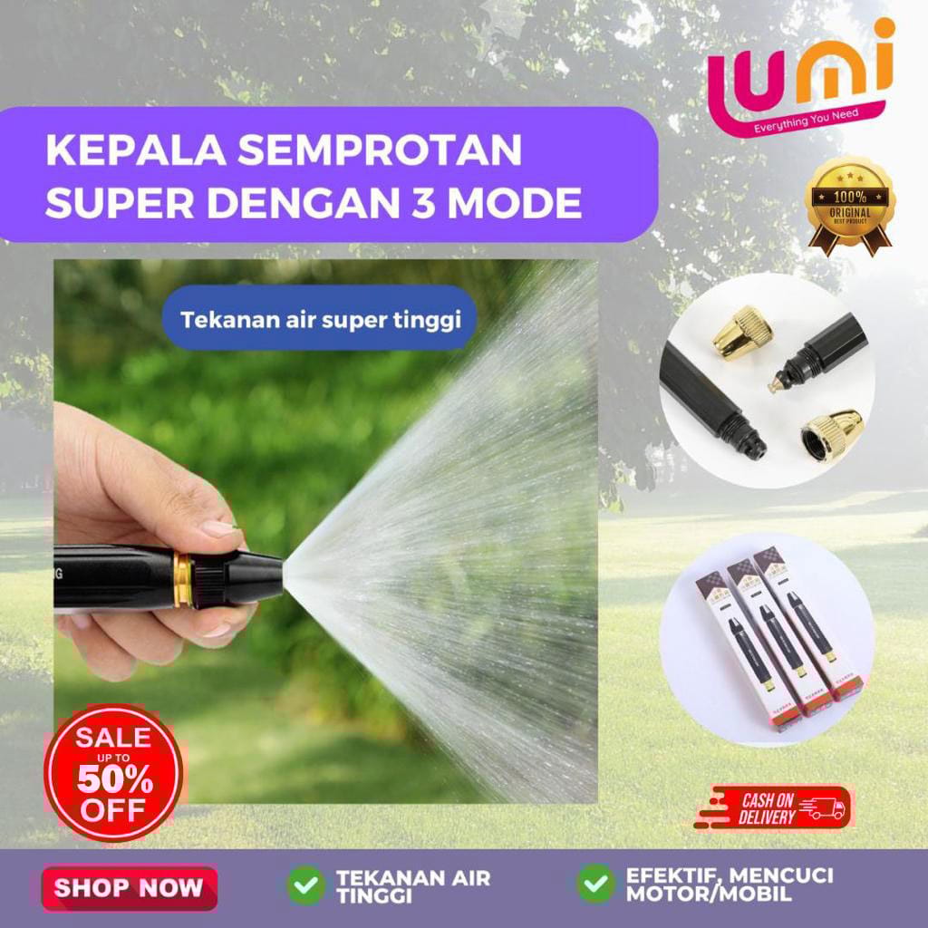 PROMO BELI 1 GRATIS 1 Semprotan Super JET Noozle logo