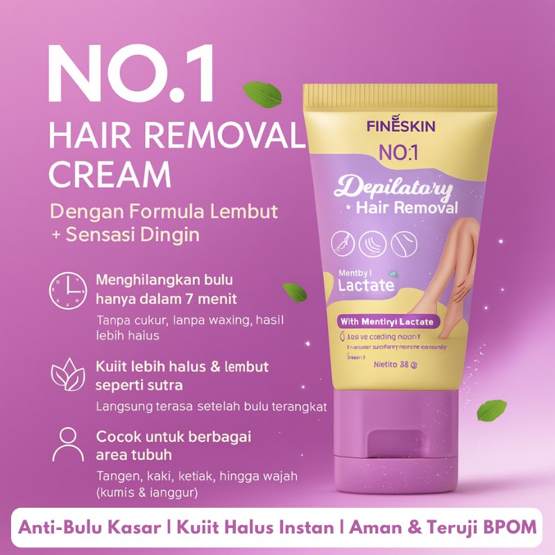 Fineskin Hair Removal Cream BPOM SH77-nw4 logo