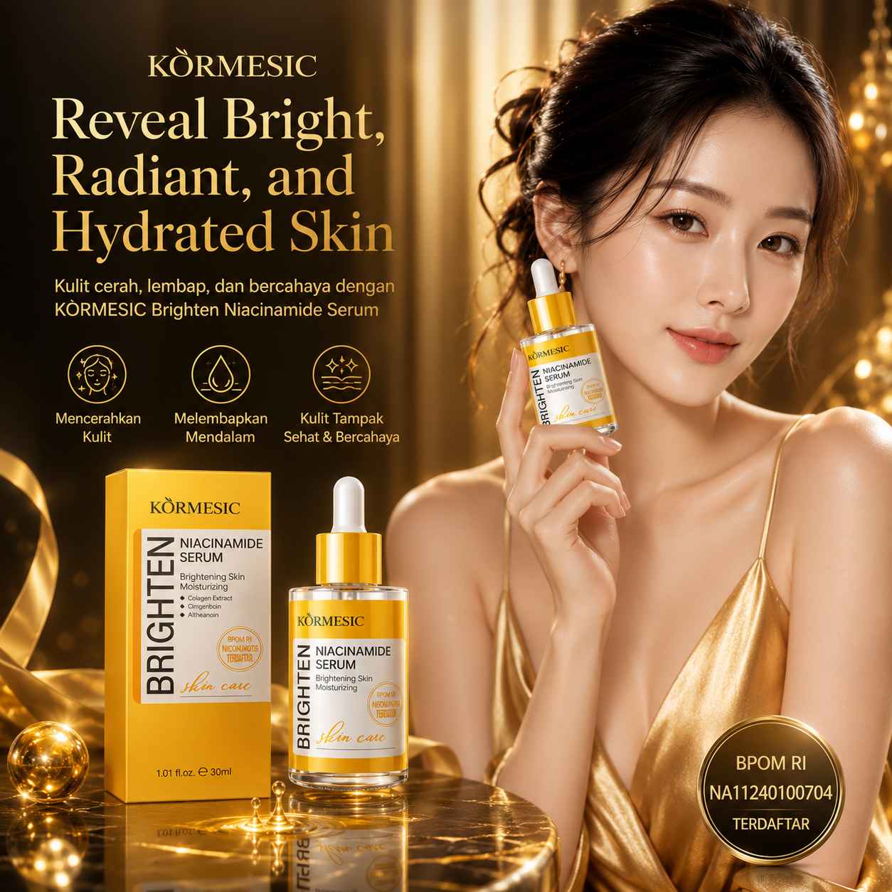 Evenbright Niacinamide BPOM HR62-31 logo