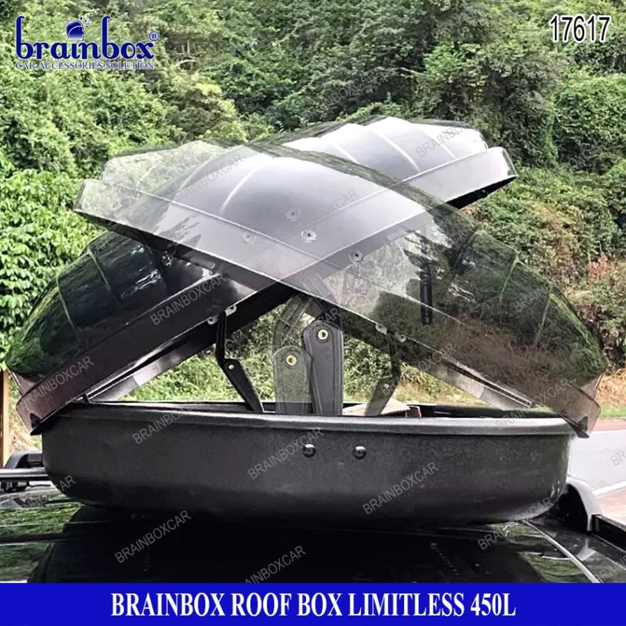 Autocarepro Roof Box Limitless 450L Kotak Bagasi Atas Atap Mobil