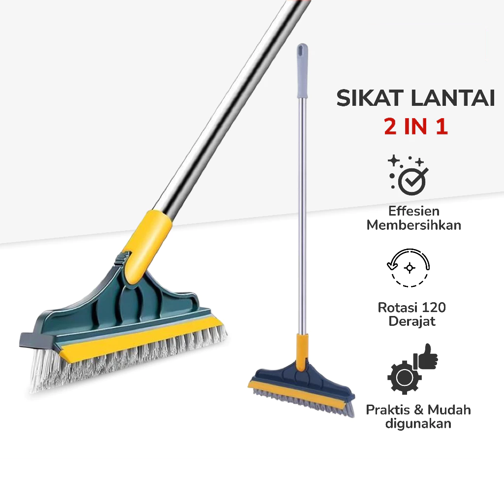 Sikat Lantai Wiper 2 IN 1 Multifungsi logo