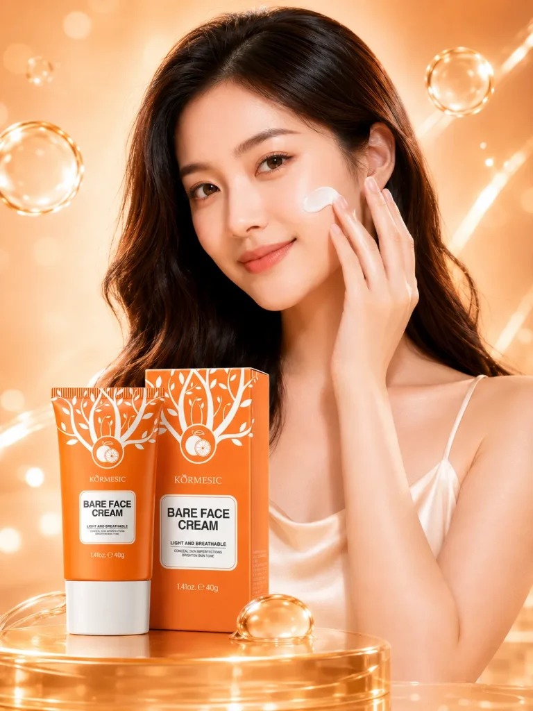 Komersic bare beauty cream EG EVPO 9 logo