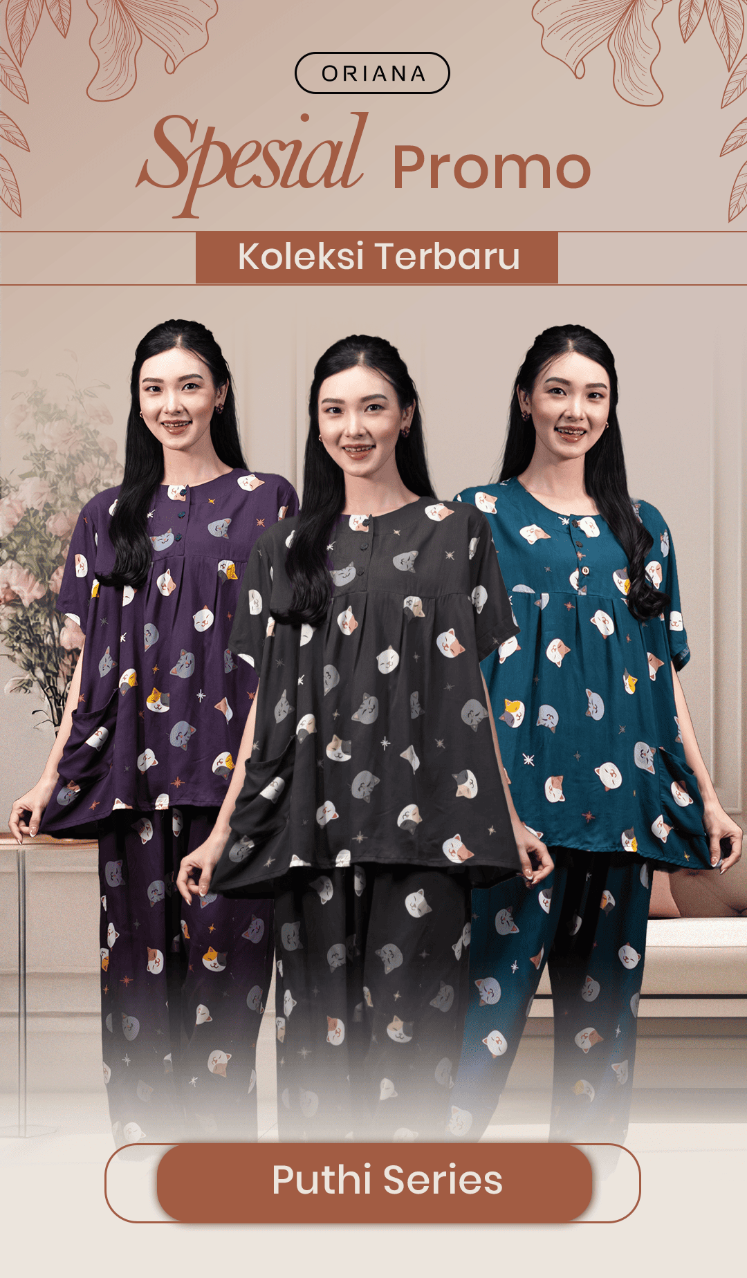 # FADS - Homewear Pajamas Puthi Kitty (119k - 1 Piece) API logo