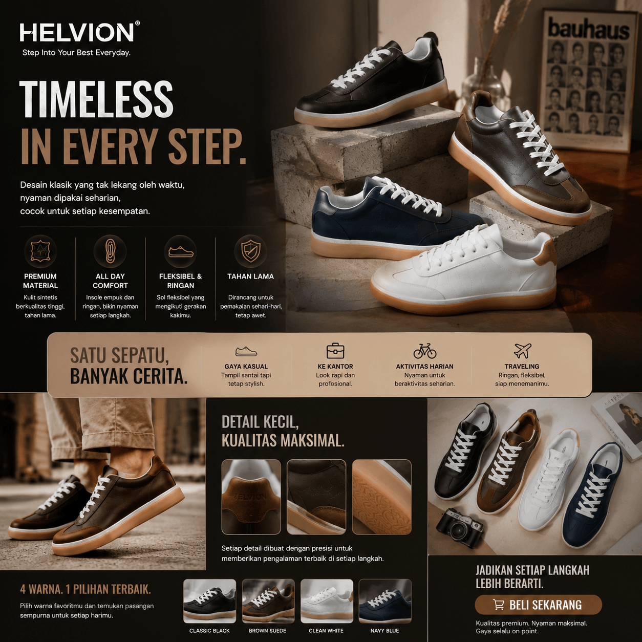 Sepatu Pria Helvino